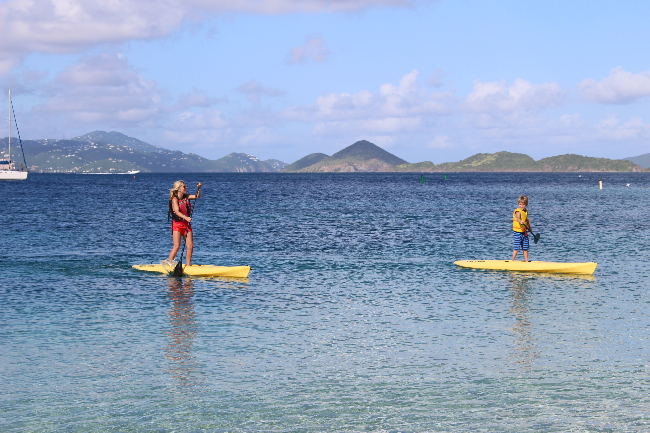 Caneel Bay Resort review cbkmkeatonpaddleboard
